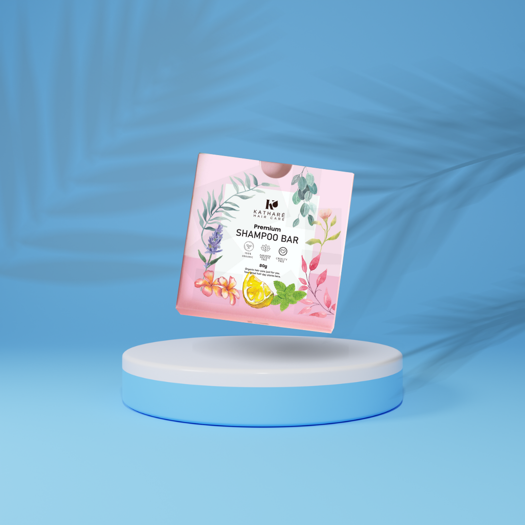 Ginger Lemon Zest Shampoo Bar | Hair Growth