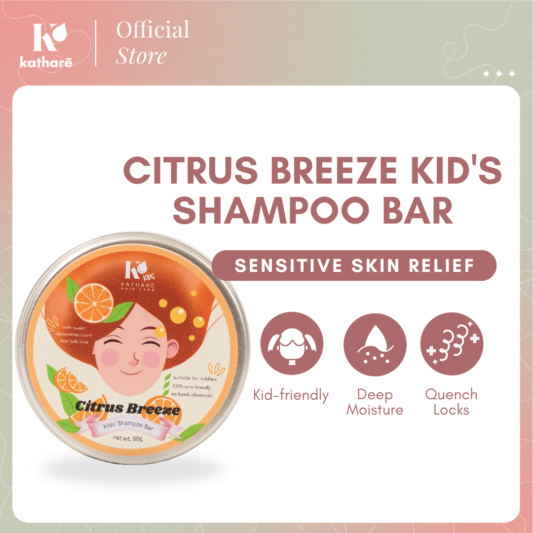 Citrus Breeze | Tear-Free Kid's Shampoo Bar 60g