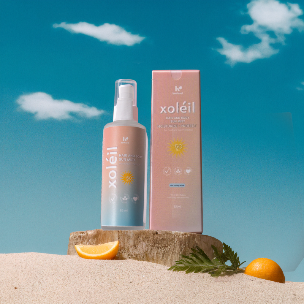 Katharē Xoleil Mist | Cooling, Hair fall & Itchy Scalp Relief for Filipino Hair