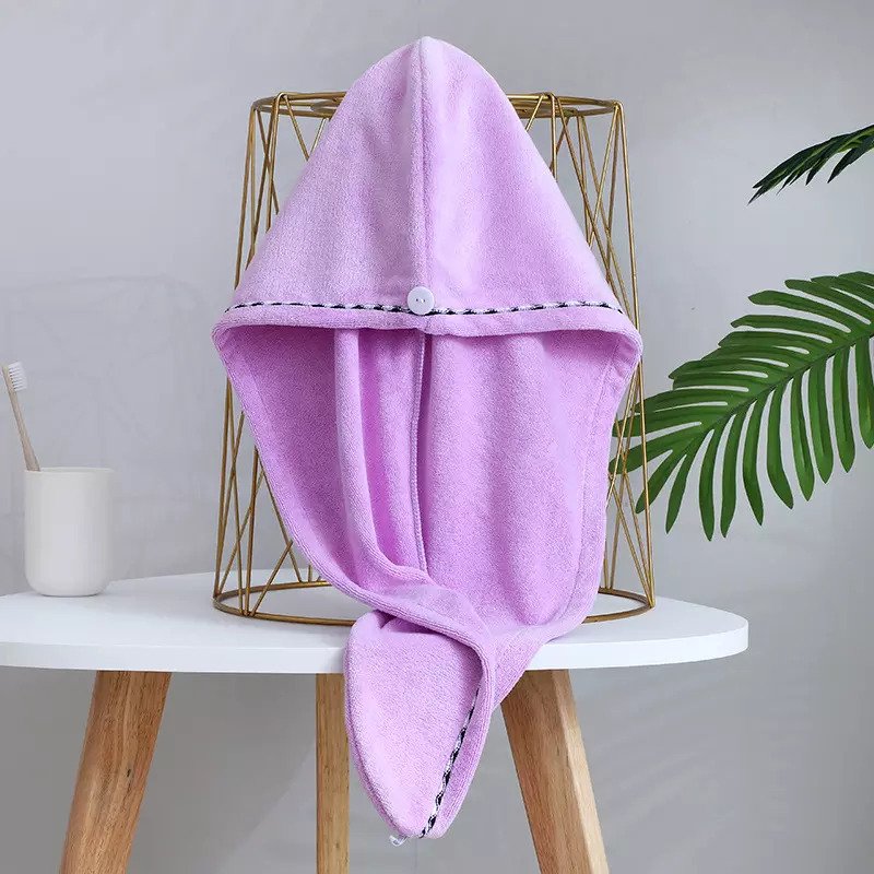 High Quality Fast Drying Microfiber Hair Towel (adult size)