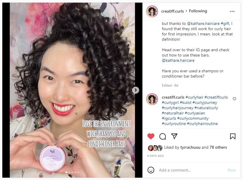 Why Tiffany recommends these bars - Katharē Hair Care