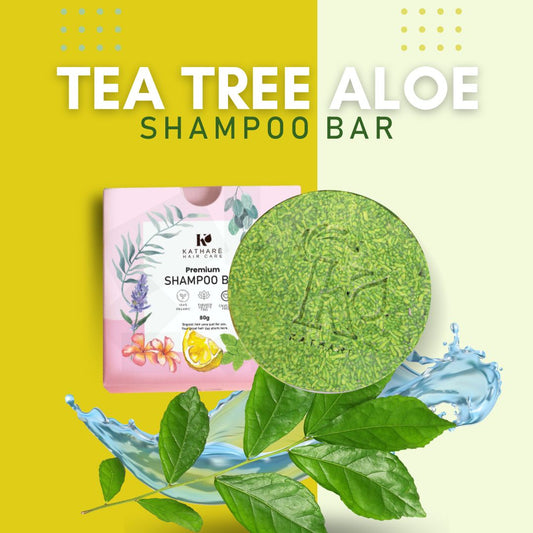 Tea Tree Aloe Shampoo Bar | Dandruff Treatment