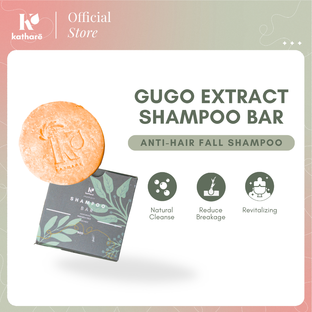 Gugo Extract Shampoo Bar 80g | Anti Hair-Fall