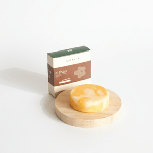Citrus Kiss | Gugo Shampoo Bar for Hair Fall & Weak Roots - Katharē Hair Care