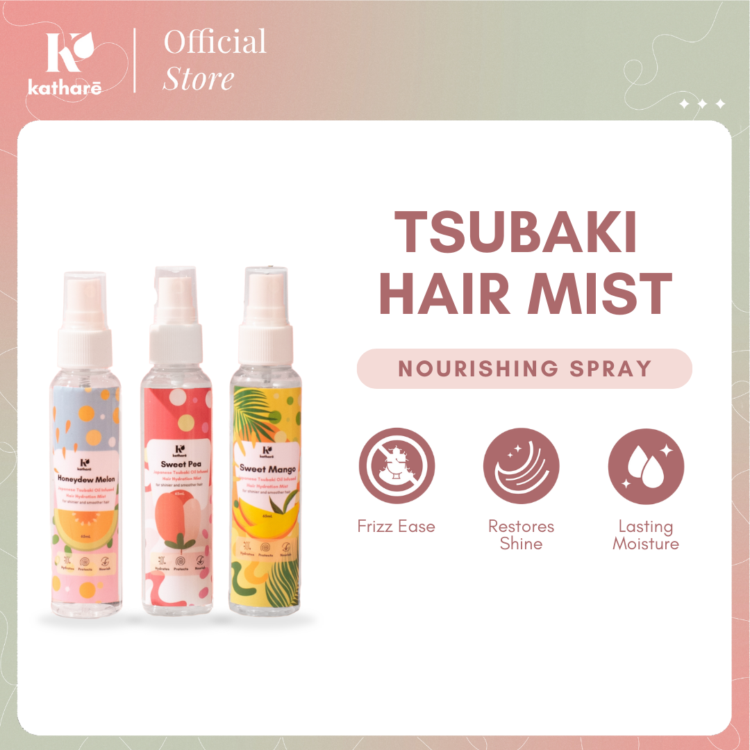 Katharē Tsubaki Hair Mist Trio Set 65ml