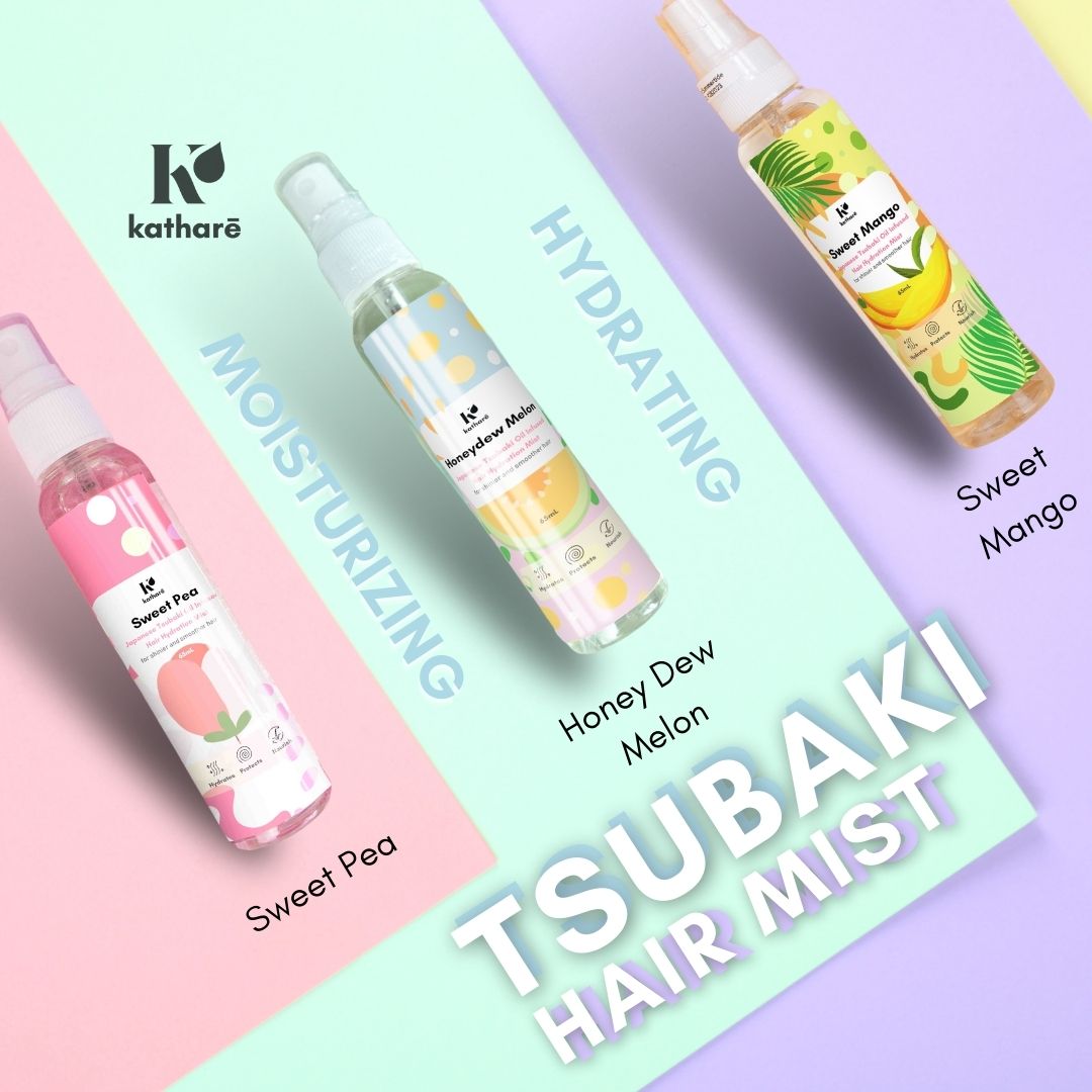 Katharé Hair Care Tsubaki Oil-Infused Hair Hydration Mist