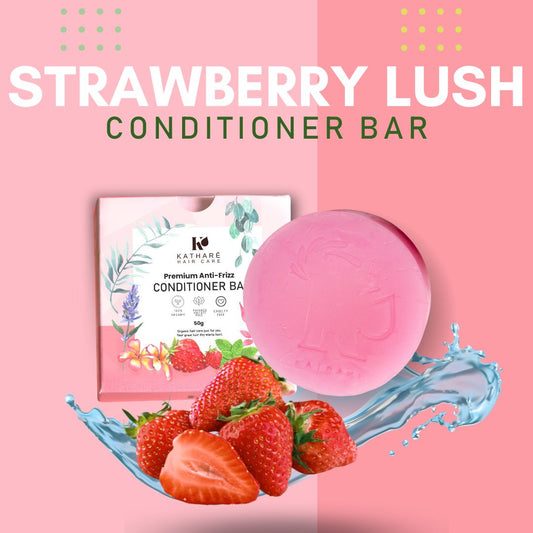 Strawberry Lush Conditioner Bar | Nourishing