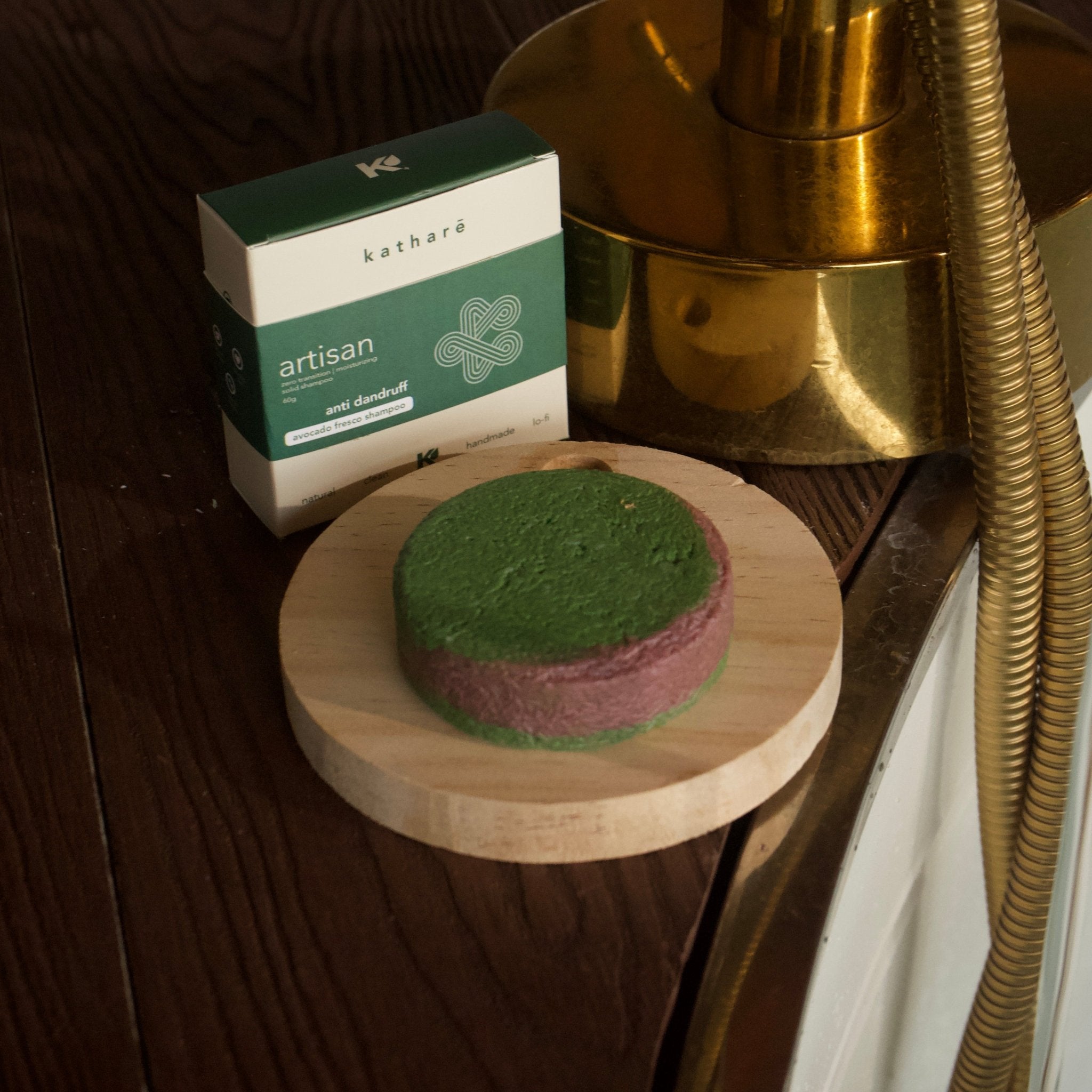 Avocado Fresco | Anti - Dandruff Shampoo Bar - Katharē Hair Care