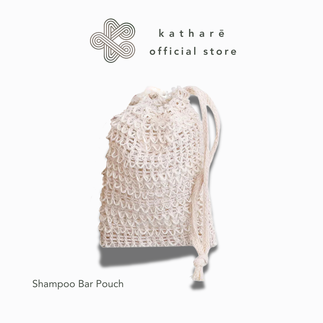 Katharē 100% Natural Shampoo Bar Bag