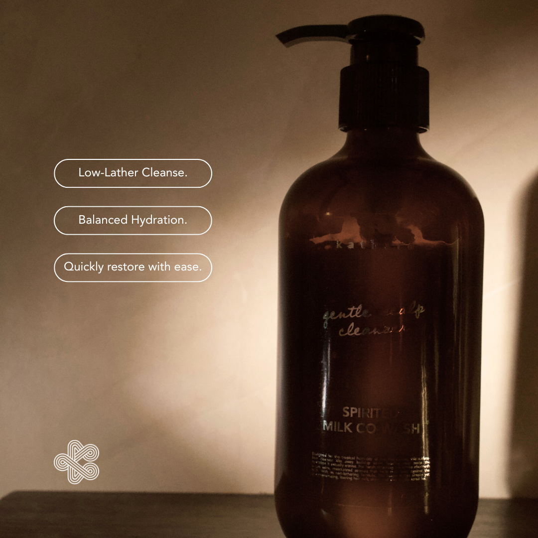 Spirited Co-Wash | 2-in-1 Shampoo & Gentle Scalp Cleanser for Hydrated, Frizz-Free Hair