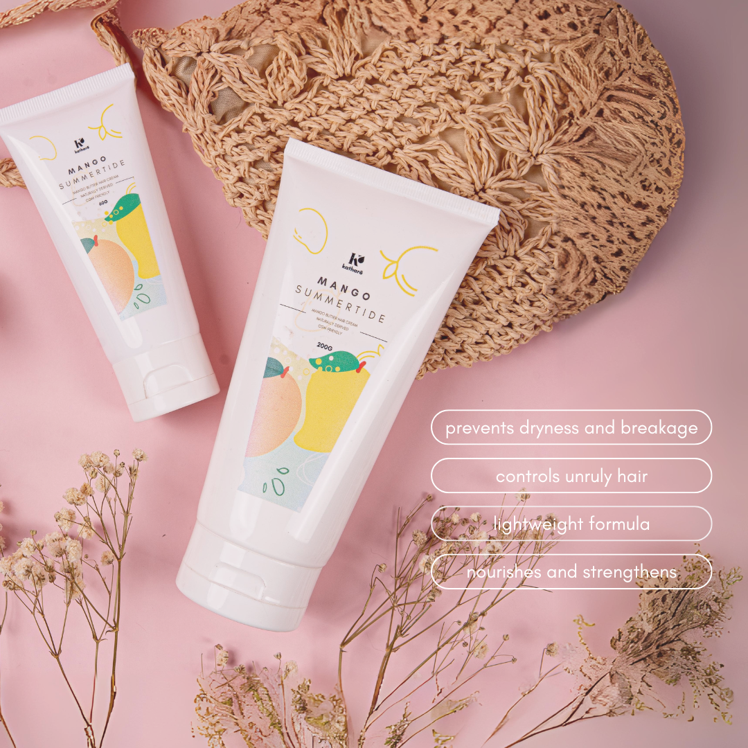 Mango Summertide | Anti-Frizz and Curl Defining Hair Cream