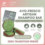 Avocado Fresco Artisan Shampoo Bar | Anti-Dandruff Solution for Filipino Hair