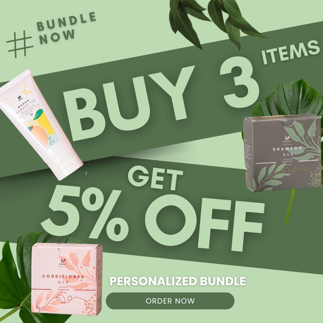 Katharē Personalized Essentials Box: Your Hair Care, Your Rules