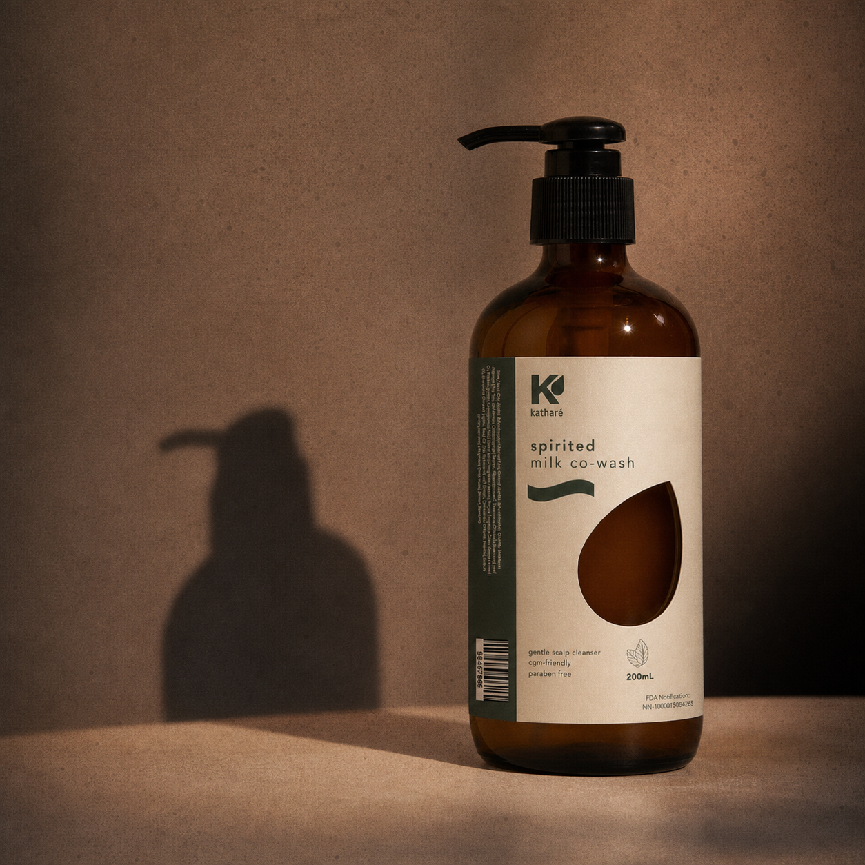 Spirited Co-Wash | 2-in-1 Shampoo & Gentle Scalp Cleanser for Hydrated, Frizz-Free Hair