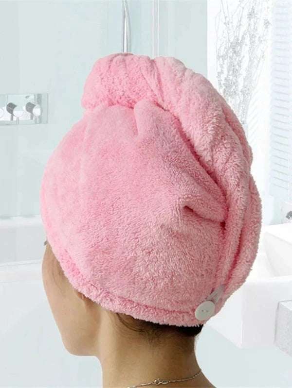 High Quality Fast Drying Microfiber Hair Towel (adult size)