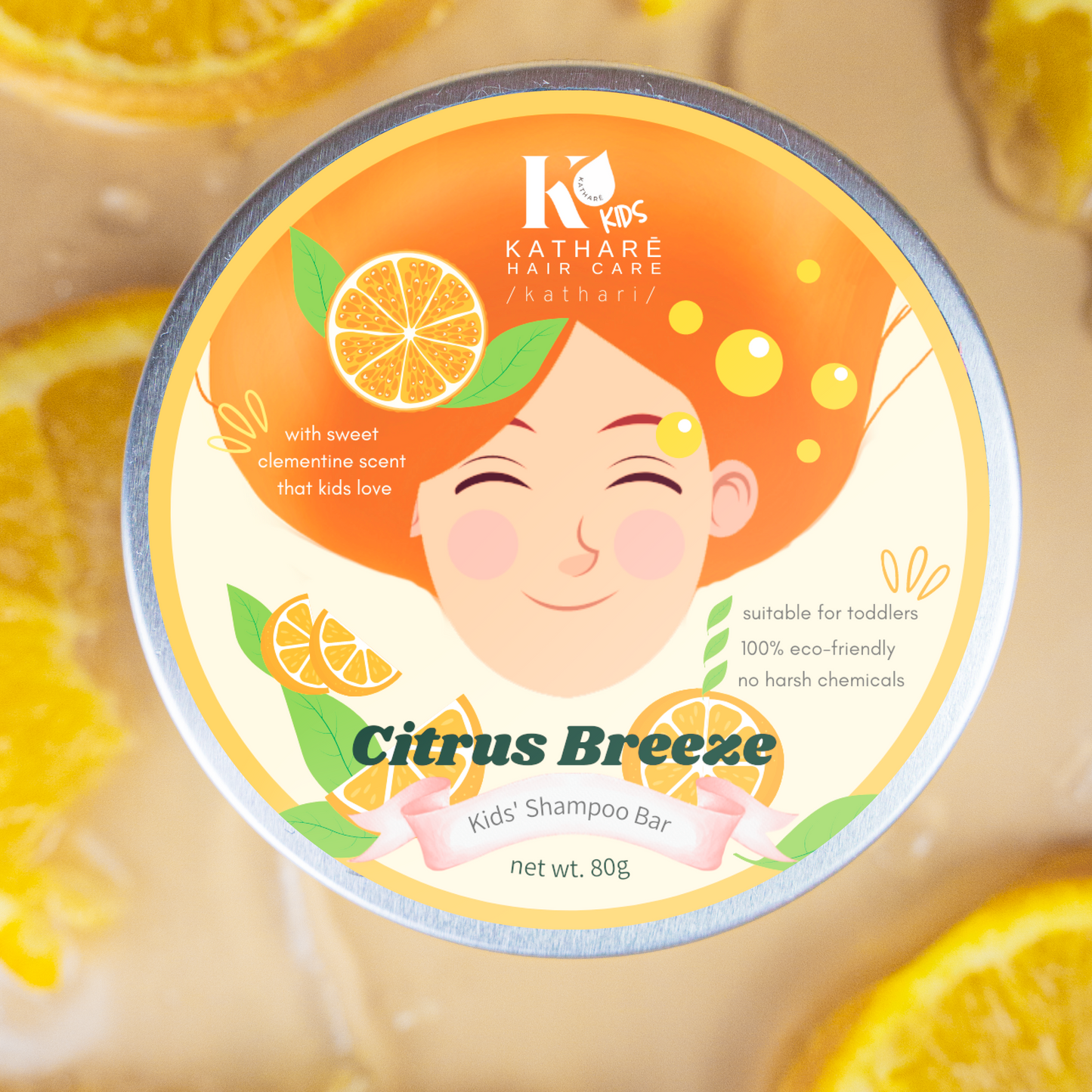Citrus Breeze | Kid's Shampoo Bar