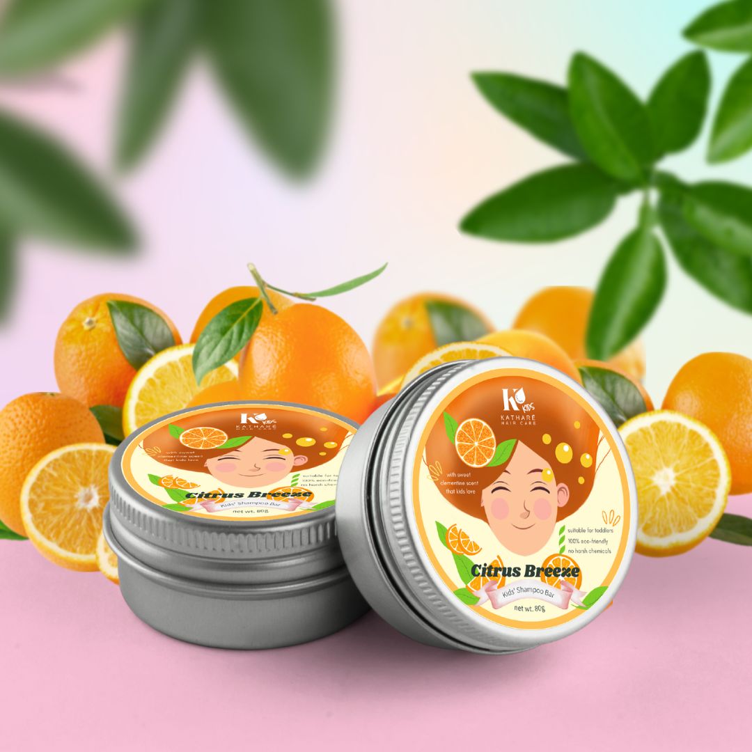Kid's Shampoo Bar 80g | Citrus Breeze Gentle, Tear-Free Cleanse for Filipino Hair